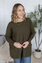 Load image into Gallery viewer, Naomi Pocket Sweater-Olive