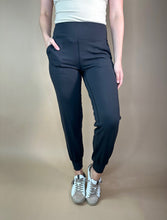 Load image into Gallery viewer, Black Legging Joggers