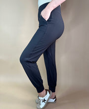 Load image into Gallery viewer, Black Legging Joggers