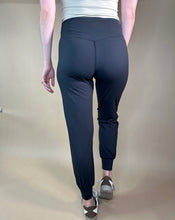 Load image into Gallery viewer, Black Legging Joggers