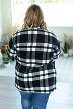 Load image into Gallery viewer, Norah Plaid Classic Black Shacket