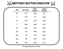 Load image into Gallery viewer, Brittany Button Sweater- Mocha