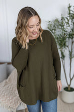 Load image into Gallery viewer, Naomi Pocket Sweater-Olive
