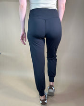 Load image into Gallery viewer, Black Legging Joggers
