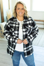 Load image into Gallery viewer, Norah Plaid Classic Black Shacket
