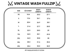 Load image into Gallery viewer, Mocha Vintage Wash Full Zip
