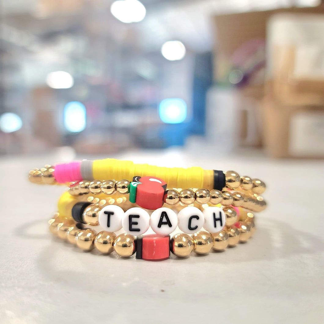 Teacher Bracelet Set