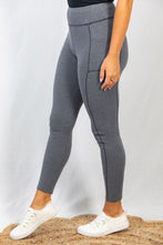 Load image into Gallery viewer, Heather Grey Leggings
