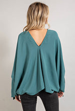 Load image into Gallery viewer, Teal Green Dolman
